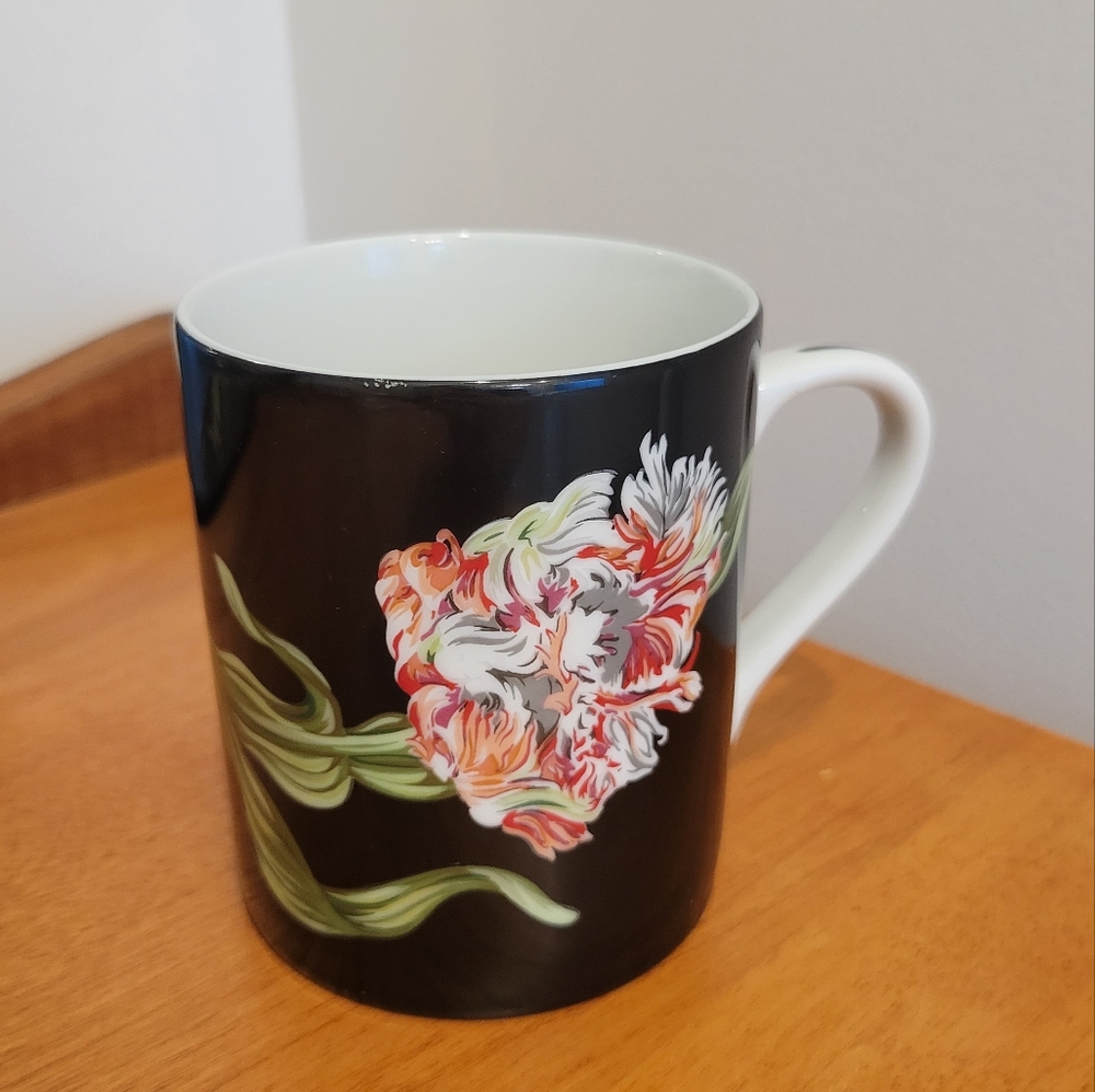 Tiffany and Co. Mrs. Delany's Flowers by Sybil Connolly mug cup